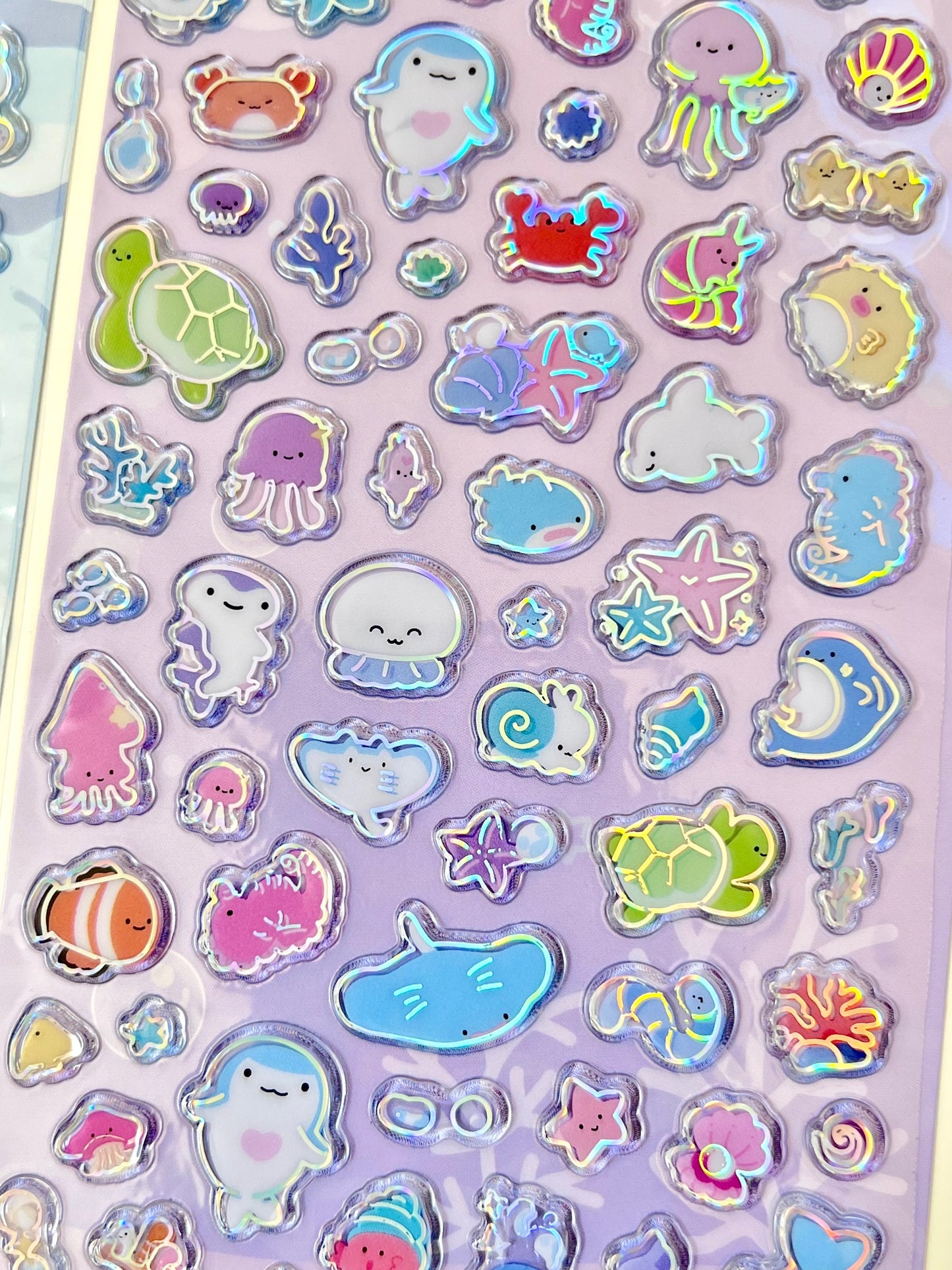 11077 Laser Glass Stickers-12