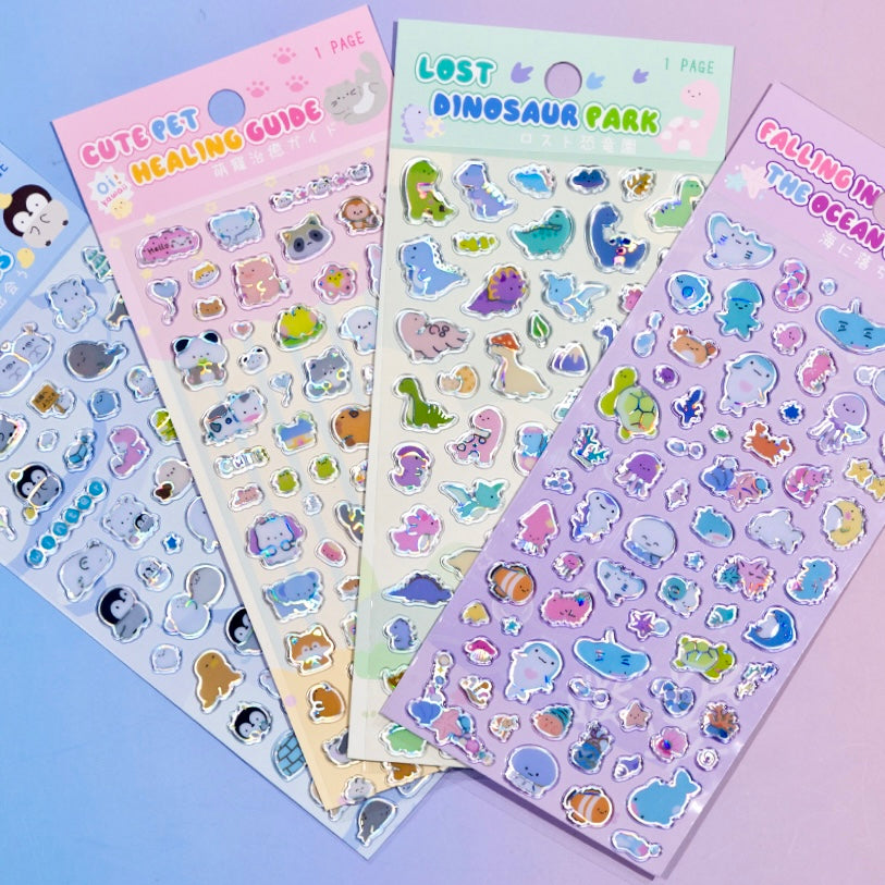 11077 Laser Glass Stickers-12