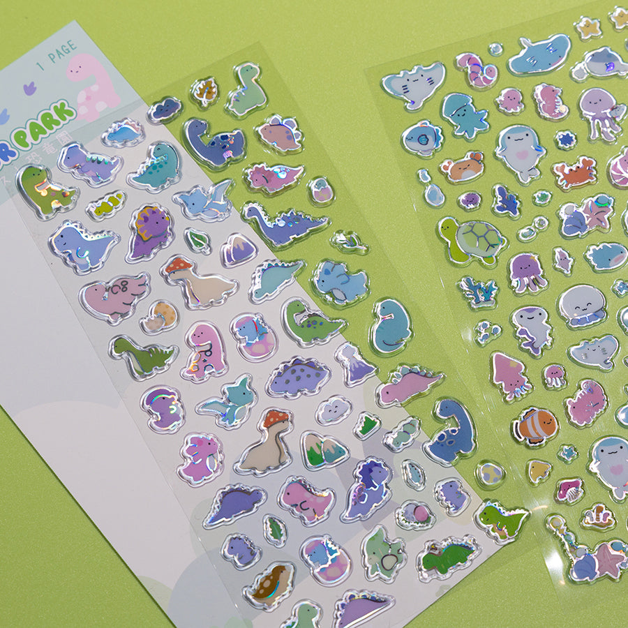 11077 Laser Glass Stickers-12