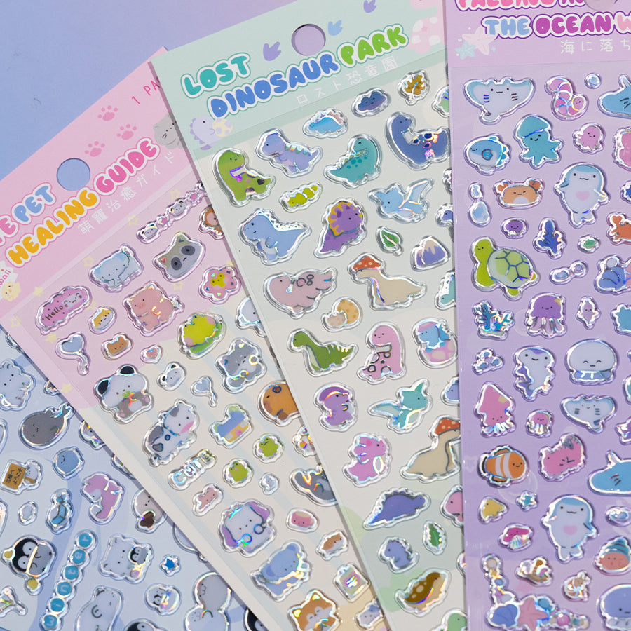 11077 Laser Glass Stickers-12