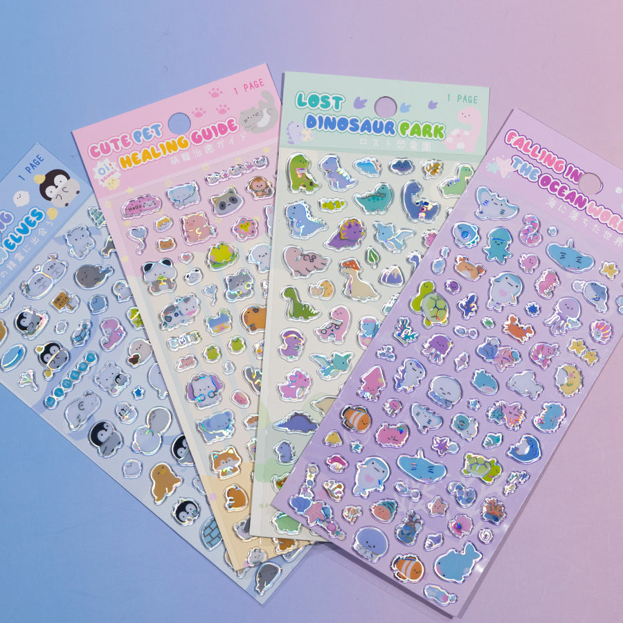 11077 Laser Glass Stickers-12