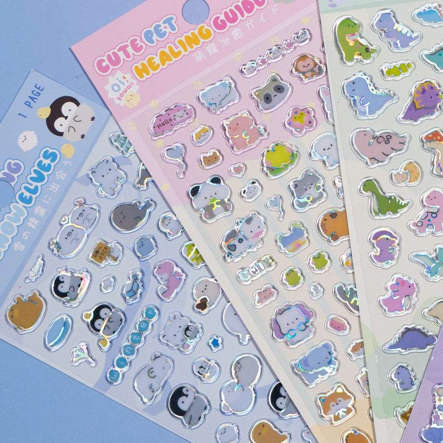 11077 Laser Glass Stickers-12