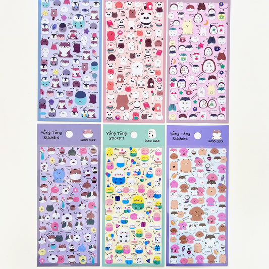 11079 Good Luck Friends Stickers-12