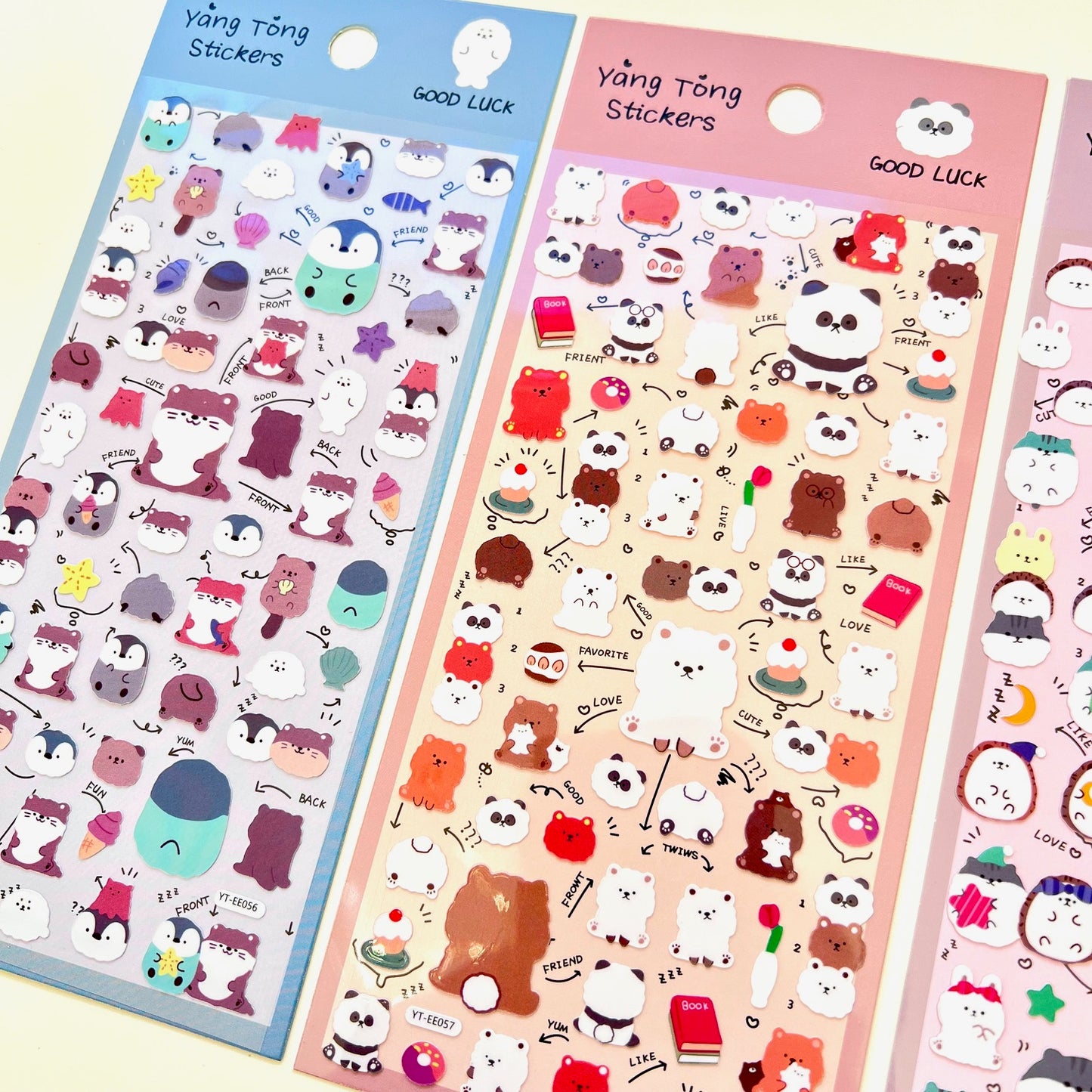 11079 Good Luck Friends Stickers-12