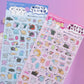 11080 Japanese Cat Gel Stickers-12