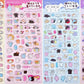 11080 Japanese Cat Gel Stickers-12
