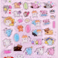 11080 Japanese Cat Gel Stickers-12