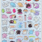 11080 Japanese Cat Gel Stickers-12