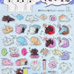 11080 Japanese Cat Gel Stickers-12
