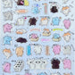 11080 Japanese Cat Gel Stickers-12