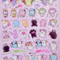 11080 Japanese Cat Gel Stickers-12