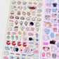 11080 Japanese Cat Gel Stickers-12