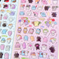 11080 Japanese Cat Gel Stickers-12