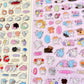 11080 Japanese Cat Gel Stickers-12