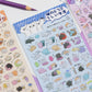 11080 Japanese Cat Gel Stickers-12
