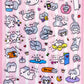 11081 Cat Text Stickers-12