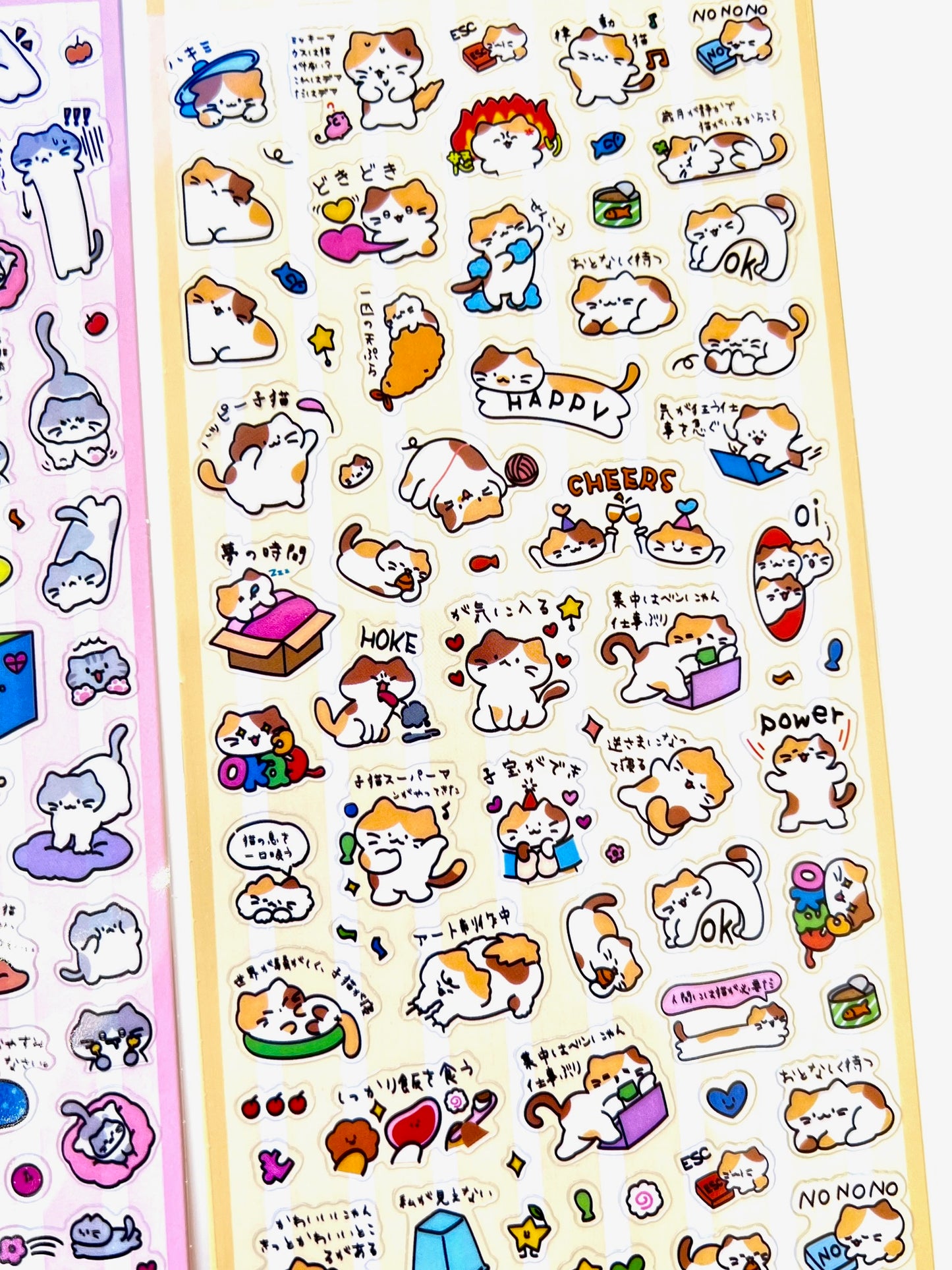 11081 Cat Text Stickers-12