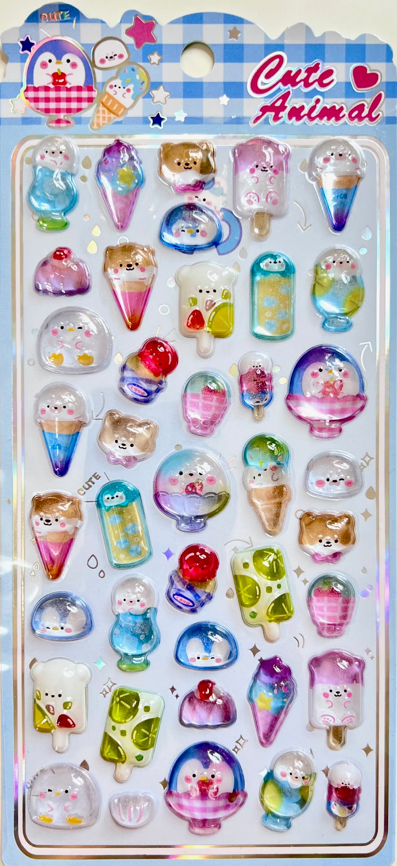 11084 3D Jewel Phone Stickers-12