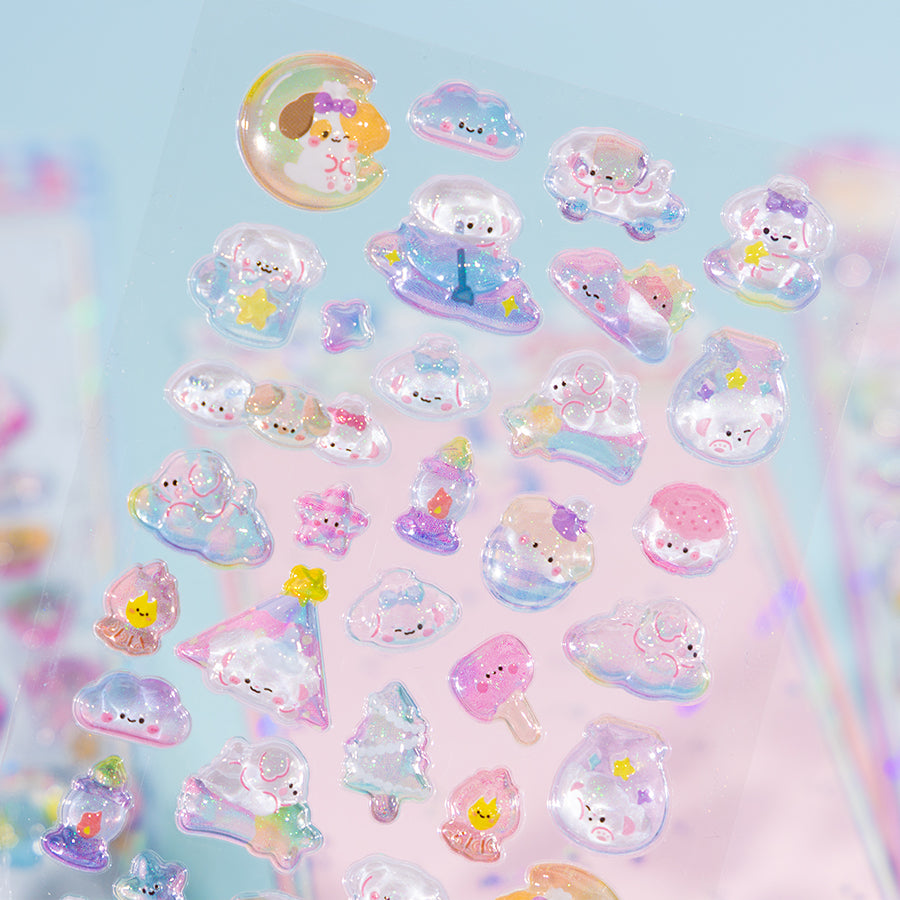11084 3D Jewel Phone Stickers-12
