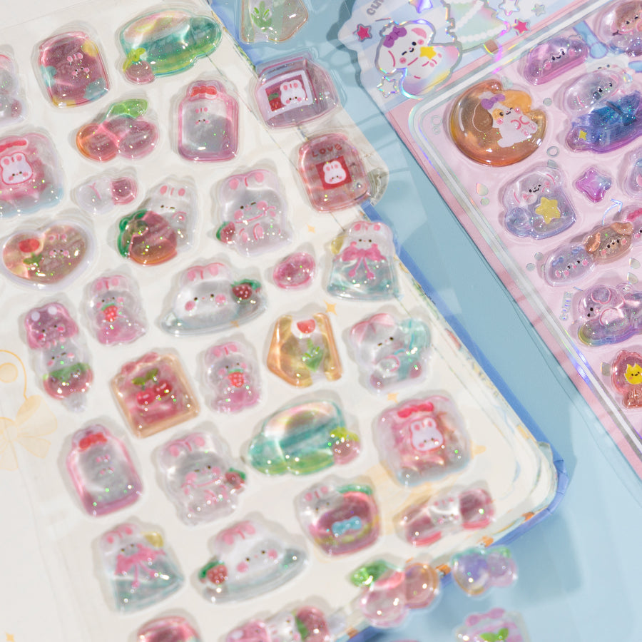11084 3D Jewel Phone Stickers-12