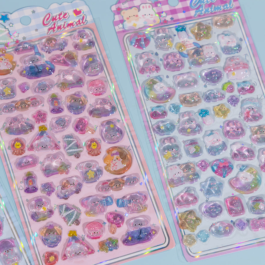 11084 3D Jewel Phone Stickers-12