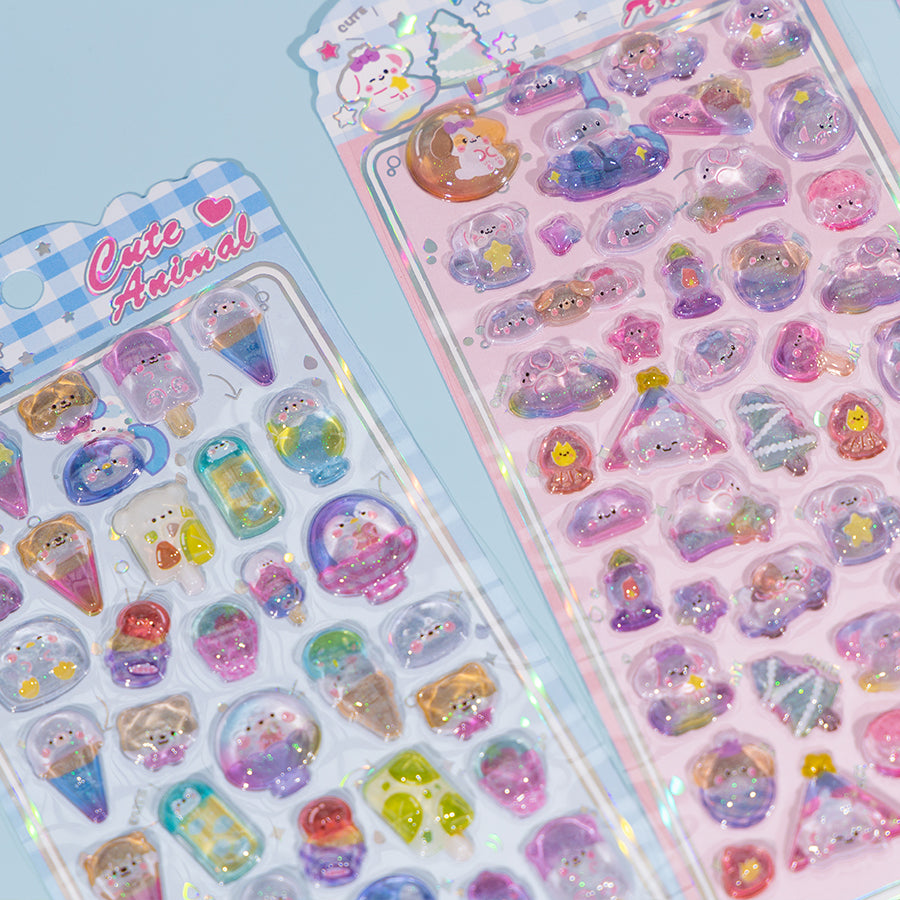 11084 3D Jewel Phone Stickers-12
