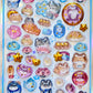 11086 3D Animal Jewel Phone Stickers-12