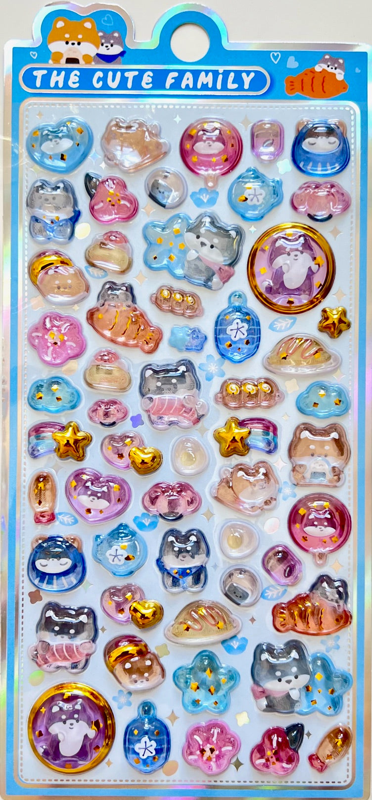 11086 3D Animal Jewel Phone Stickers-12