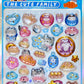 11086 3D Animal Jewel Phone Stickers-12