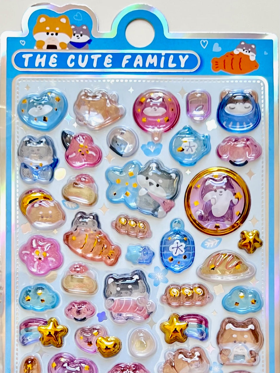 11086 3D Animal Jewel Phone Stickers-12