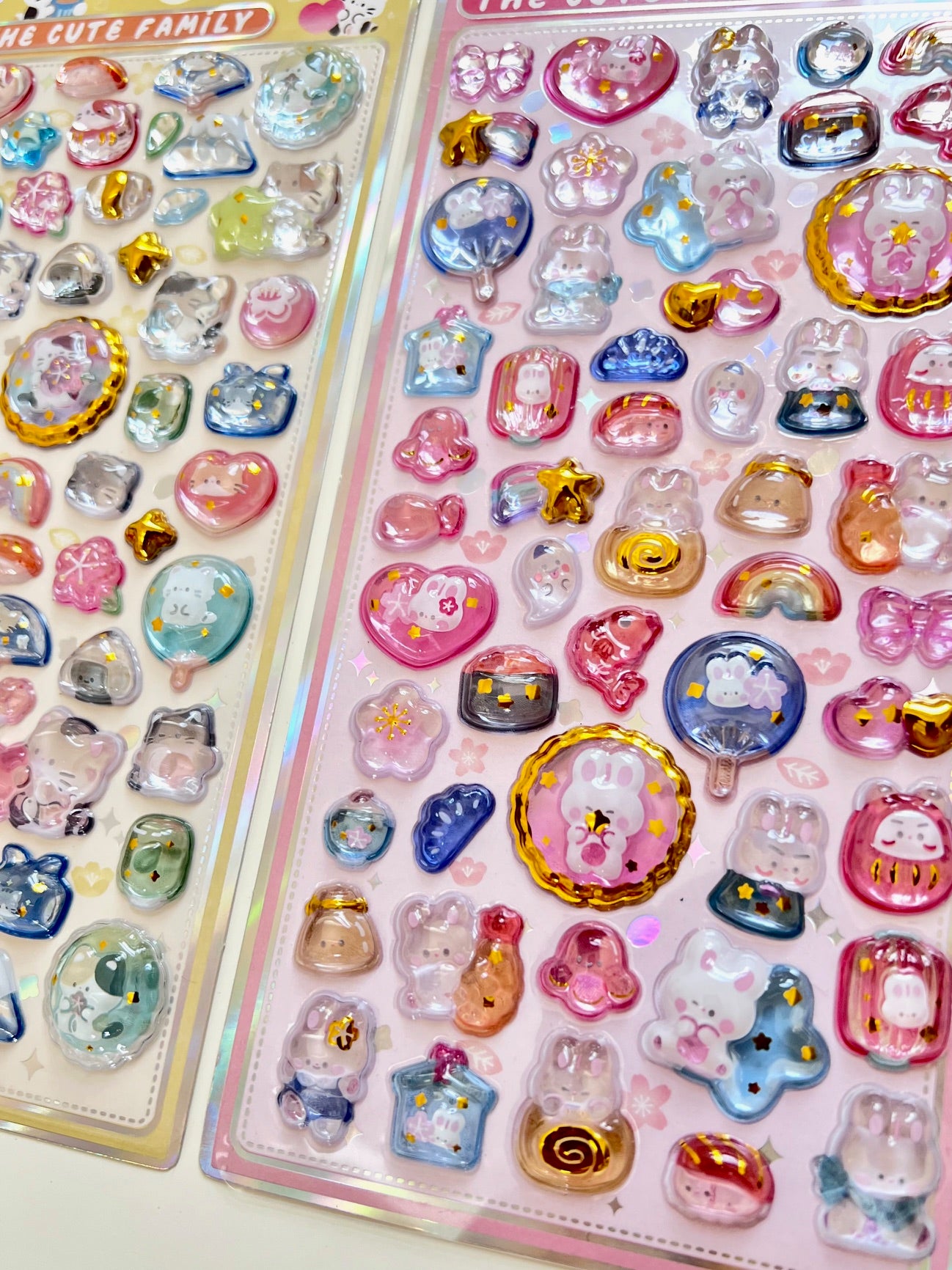 11086 3D Animal Jewel Phone Stickers-12