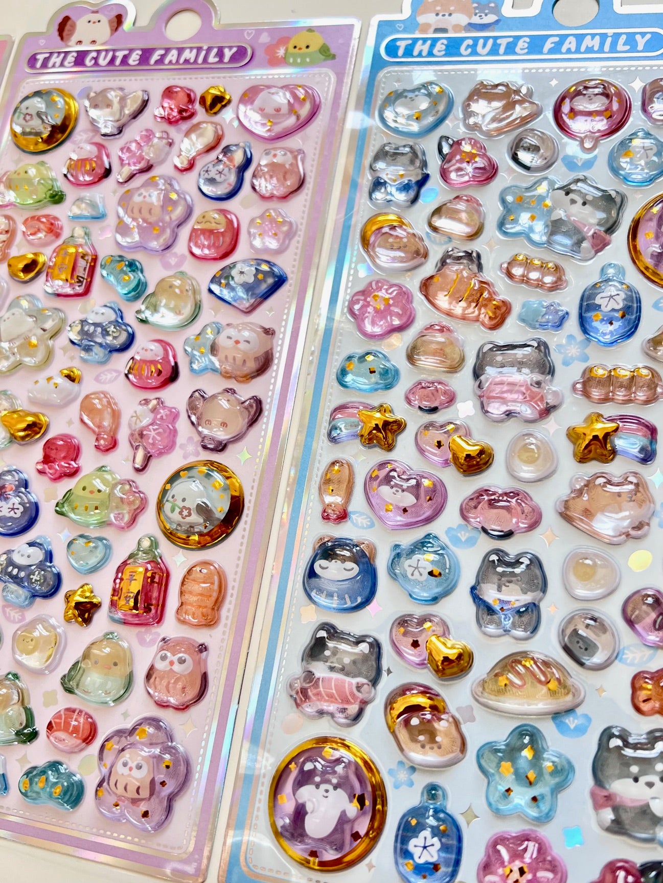 11086 3D Animal Jewel Phone Stickers-12
