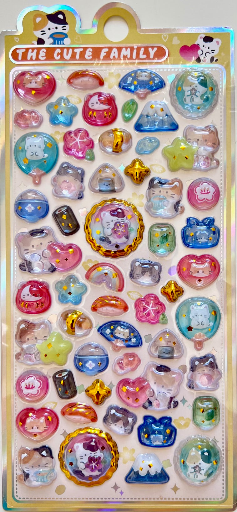 11086 3D Animal Jewel Phone Stickers-12