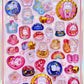 11086 3D Animal Jewel Phone Stickers-12