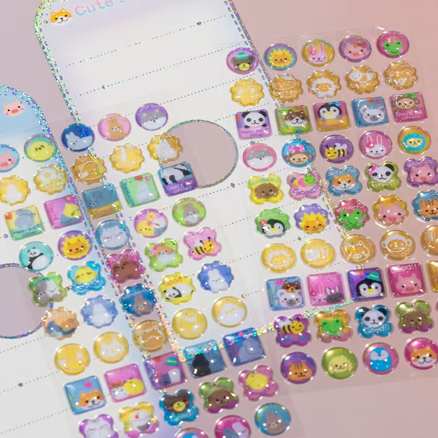 11087 3D Reward Jewel Phone Stickers-12