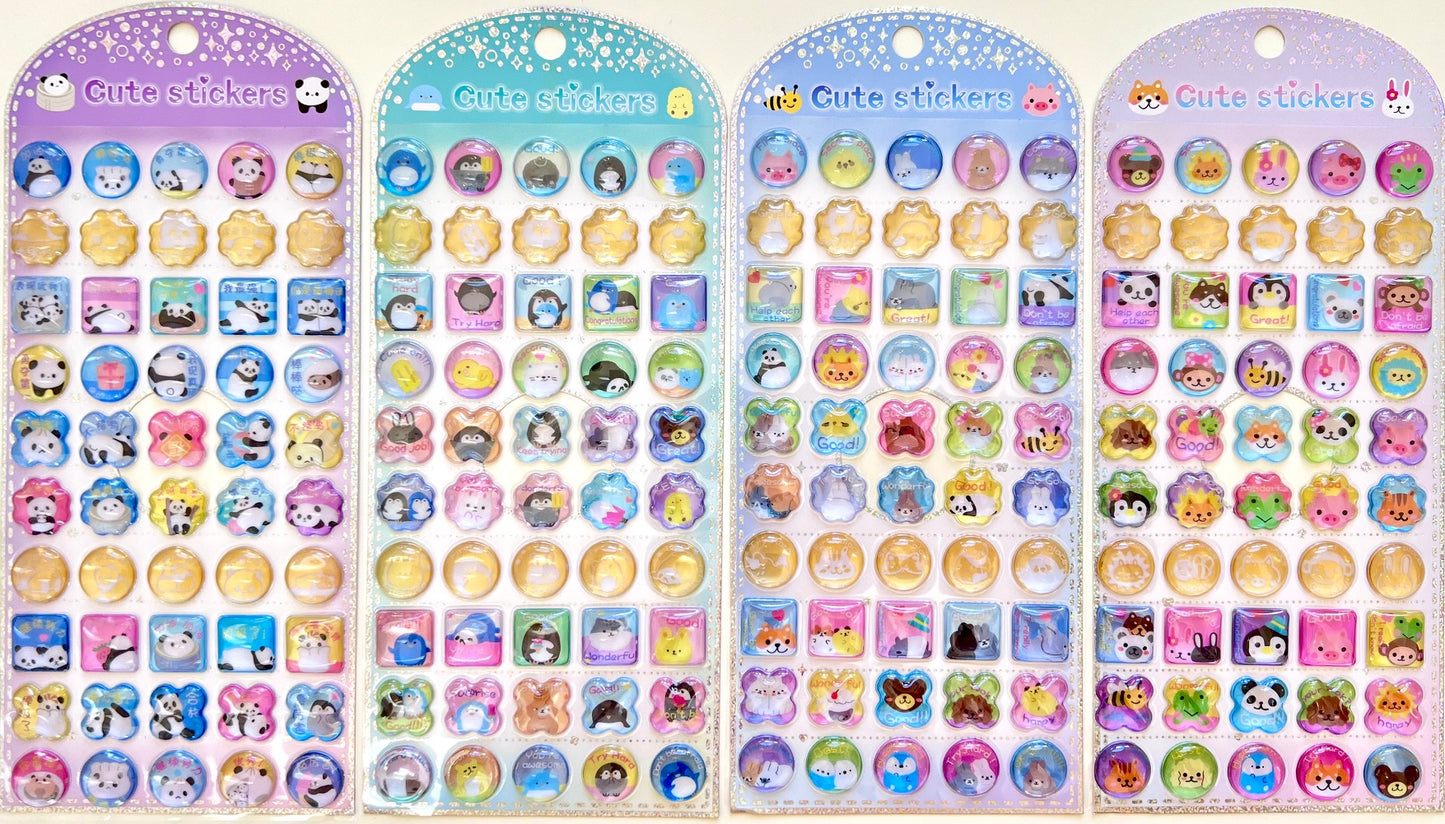 11087 3D Reward Jewel Phone Stickers-12