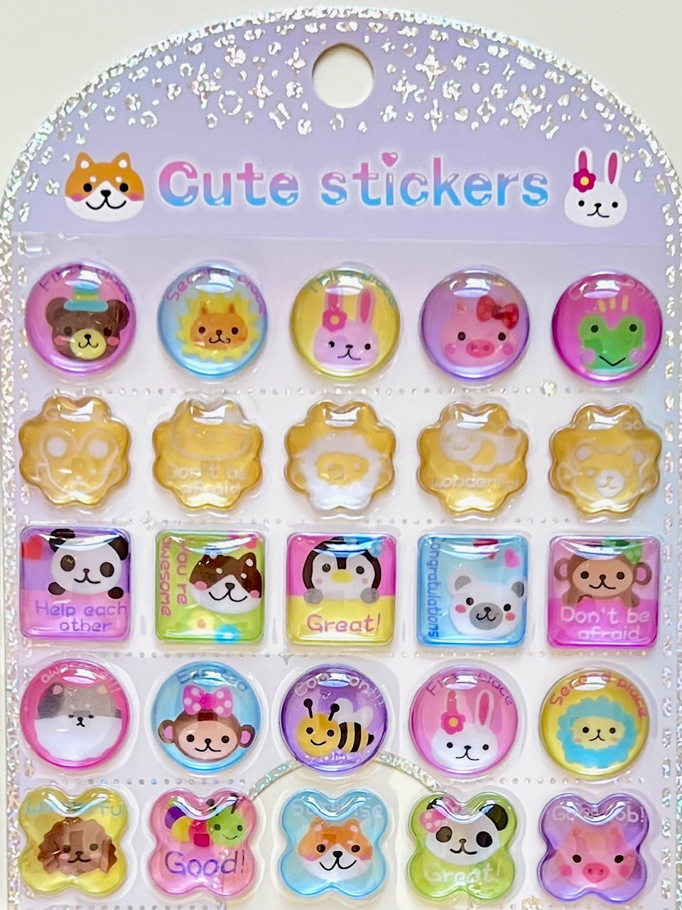 11087 3D Reward Jewel Phone Stickers-12