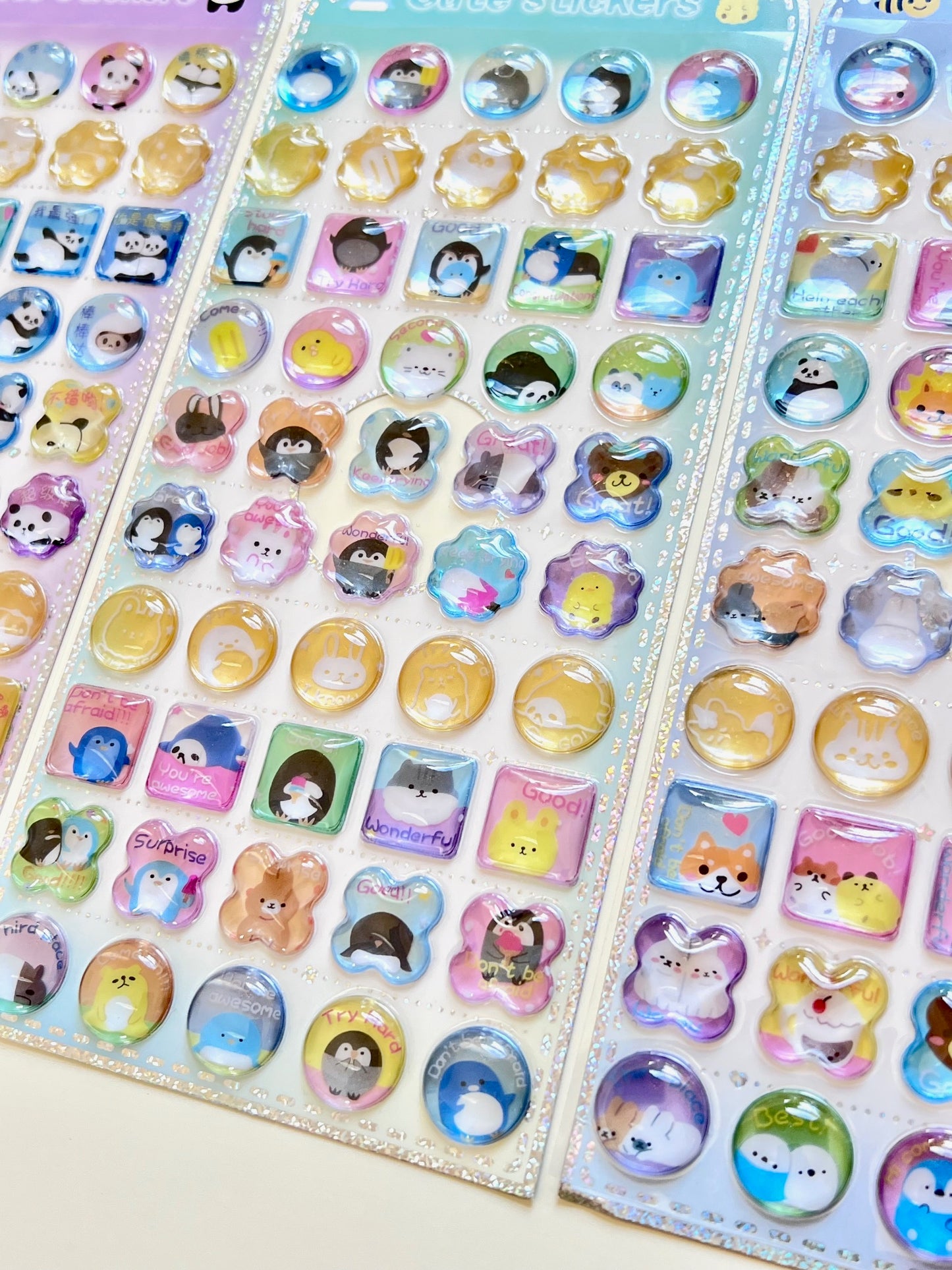 11087 3D Reward Jewel Phone Stickers-12