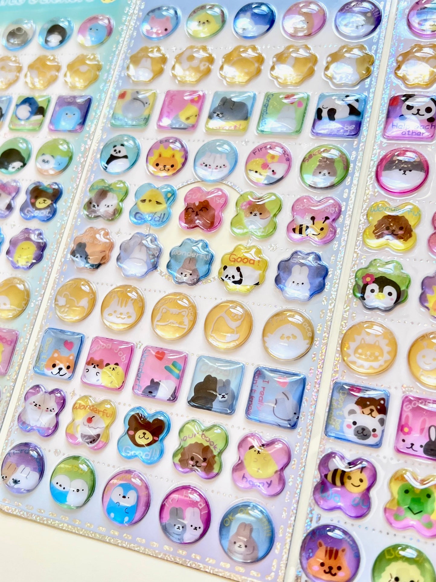 11087 3D Reward Jewel Phone Stickers-12