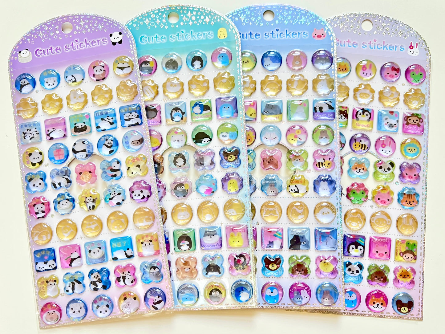 11087 3D Reward Jewel Phone Stickers-12