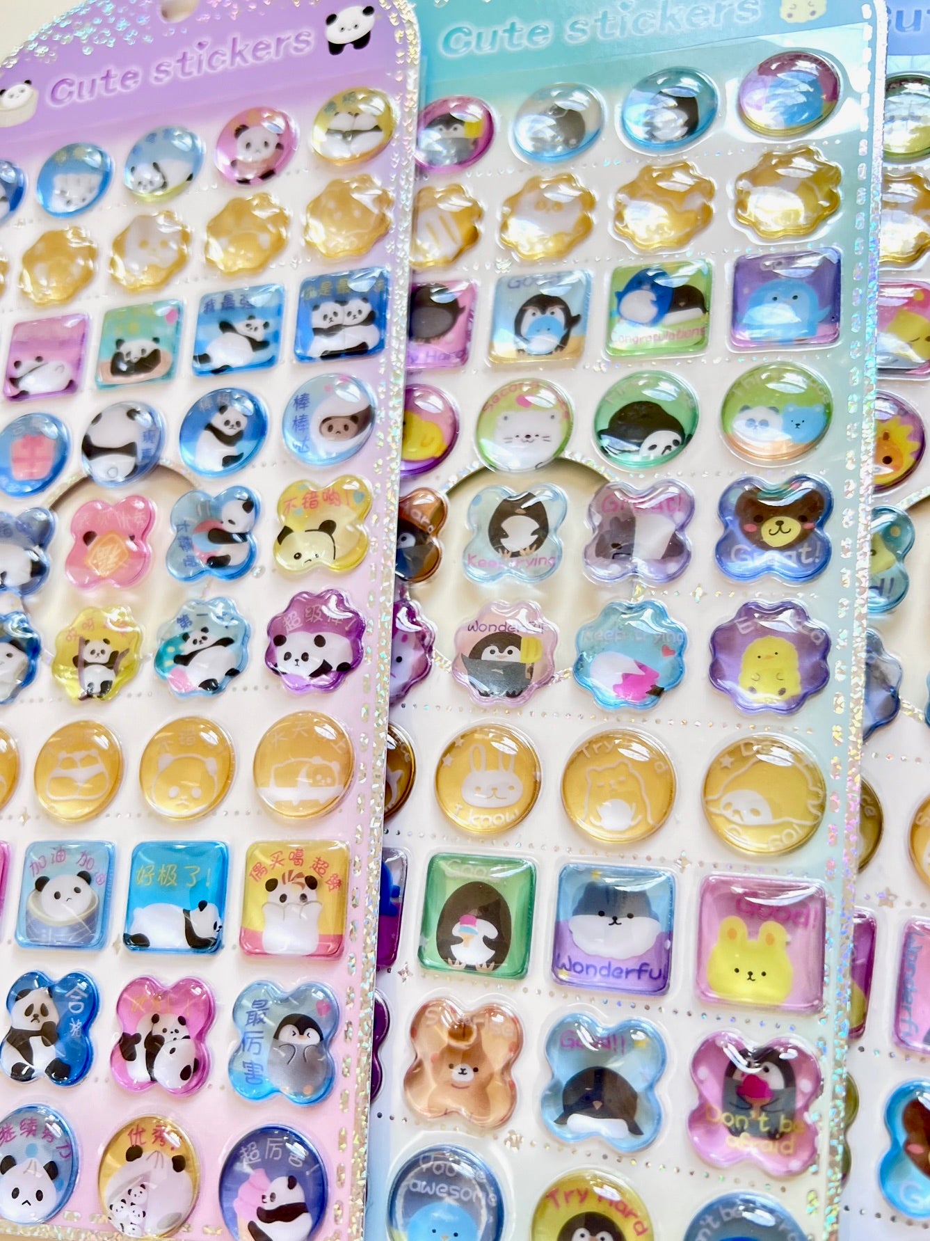 11087 3D Reward Jewel Phone Stickers-12