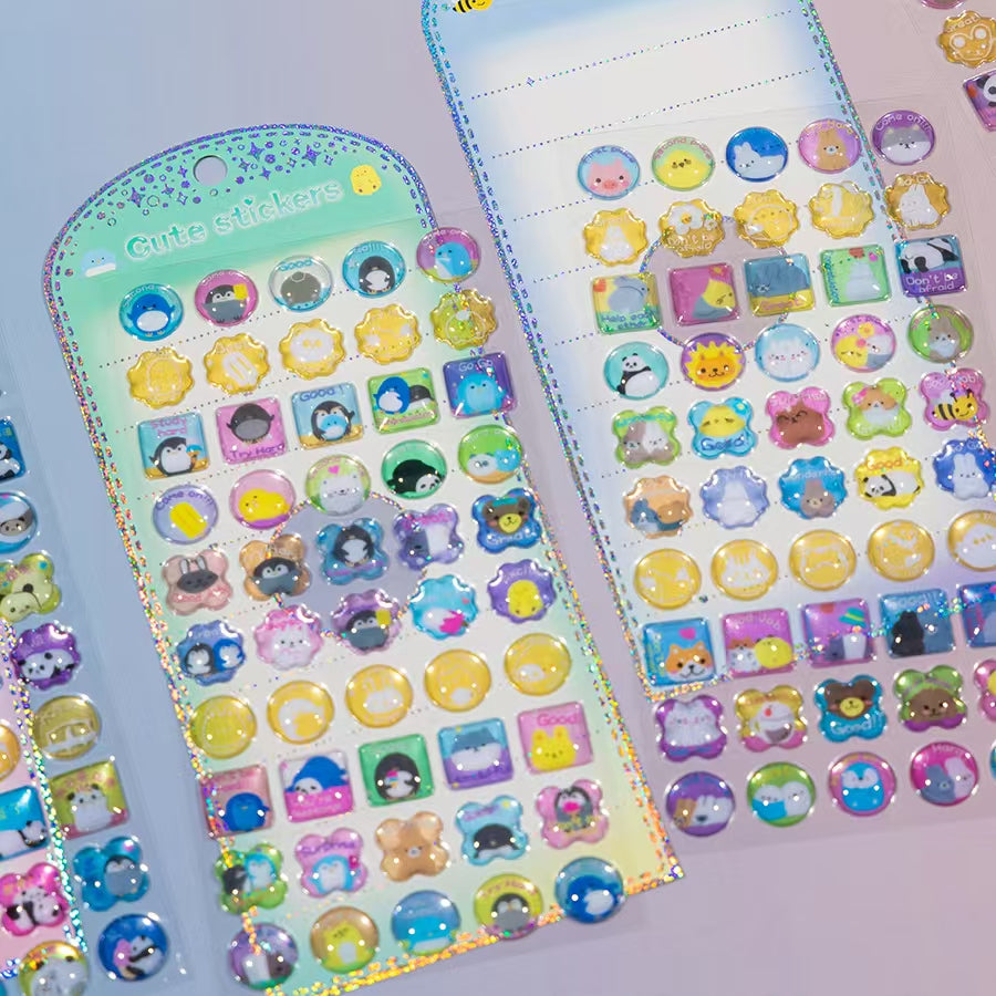 11087 3D Reward Jewel Phone Stickers-12