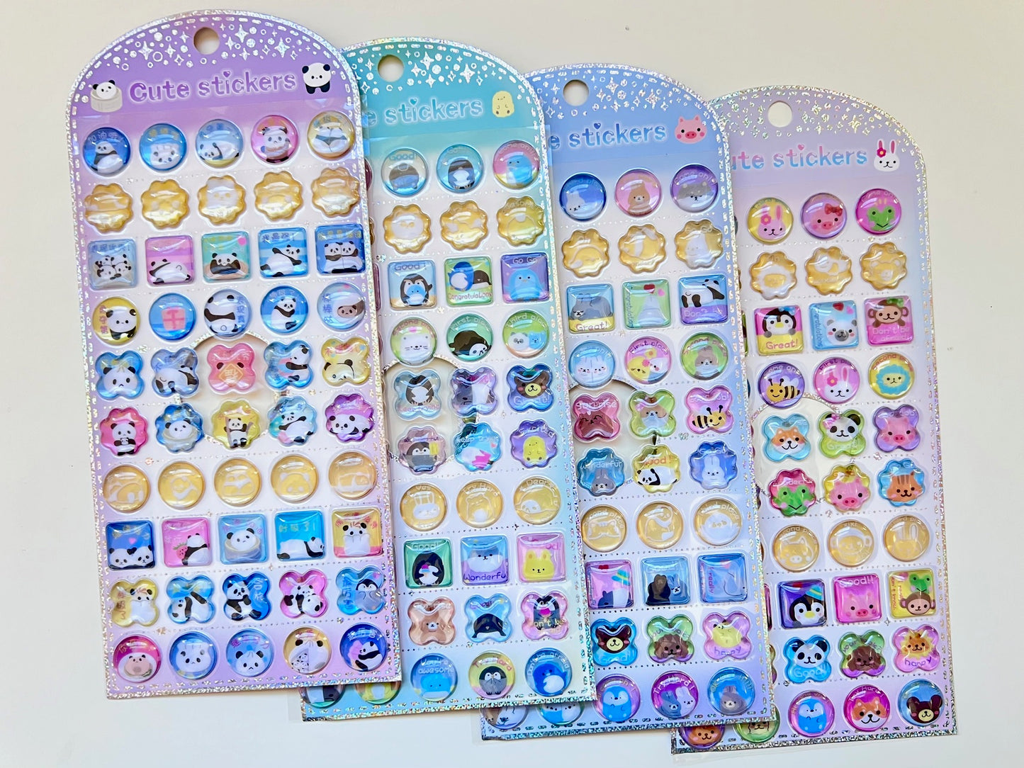 11087 3D Reward Jewel Phone Stickers-12