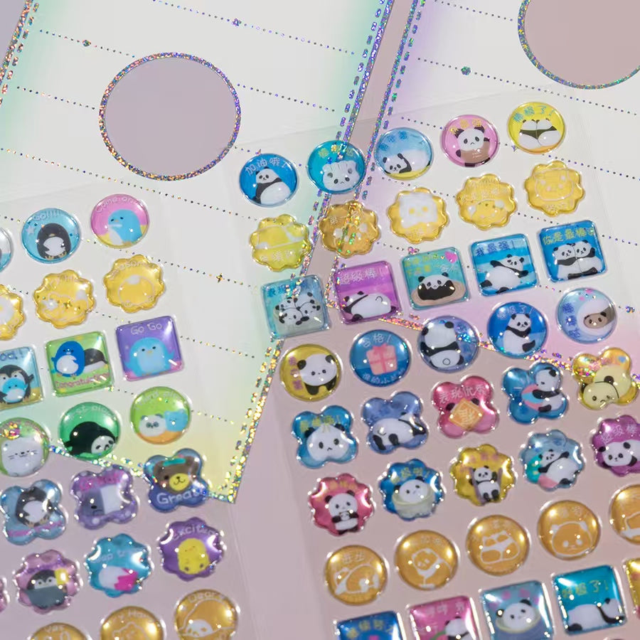 11087 3D Reward Jewel Phone Stickers-12