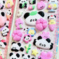 11090 Panda Squishy Butt Stickers-12