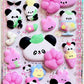 11090 Panda Squishy Butt Stickers-12