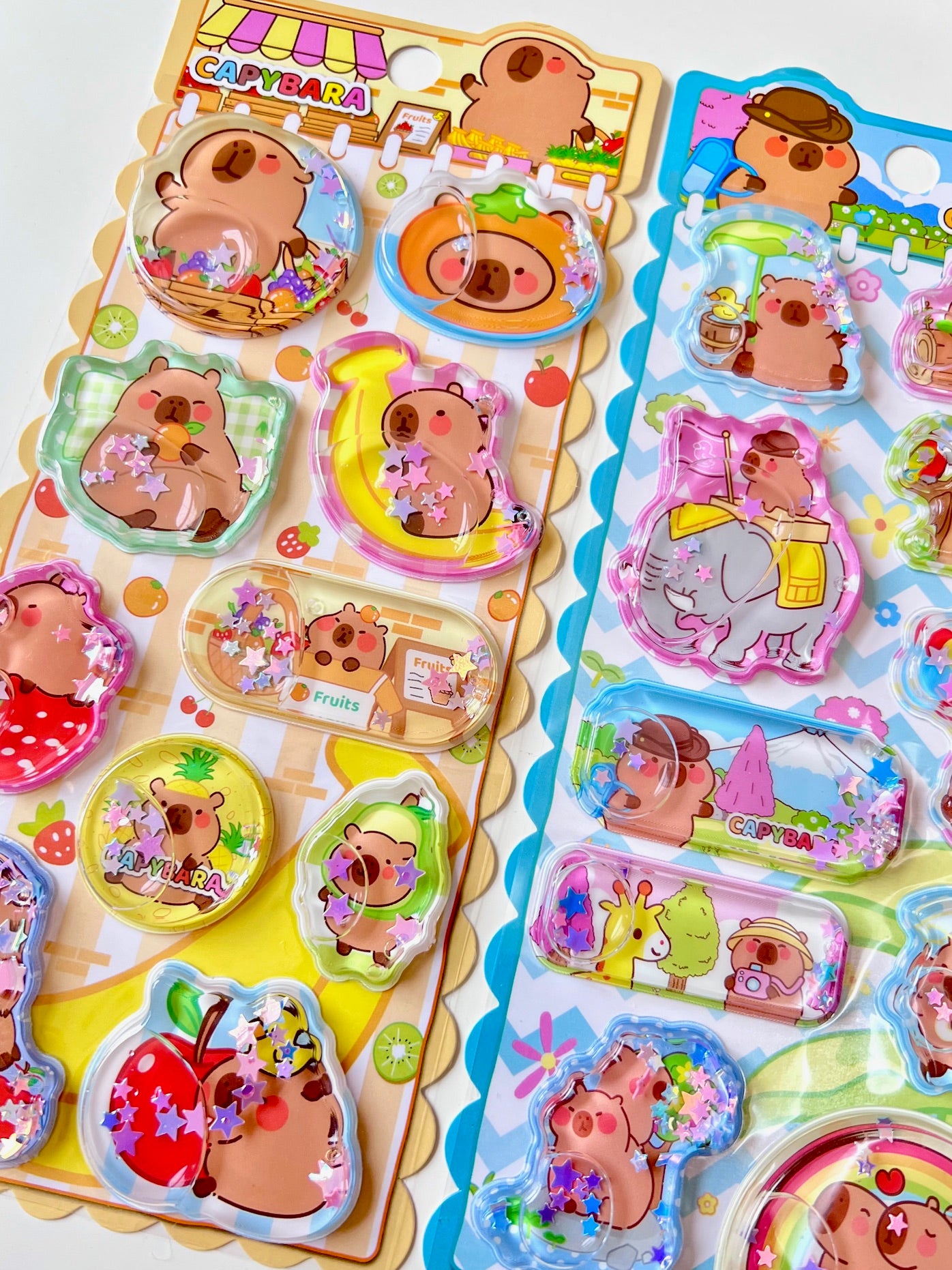 11093 Capybara Water Stickers-12