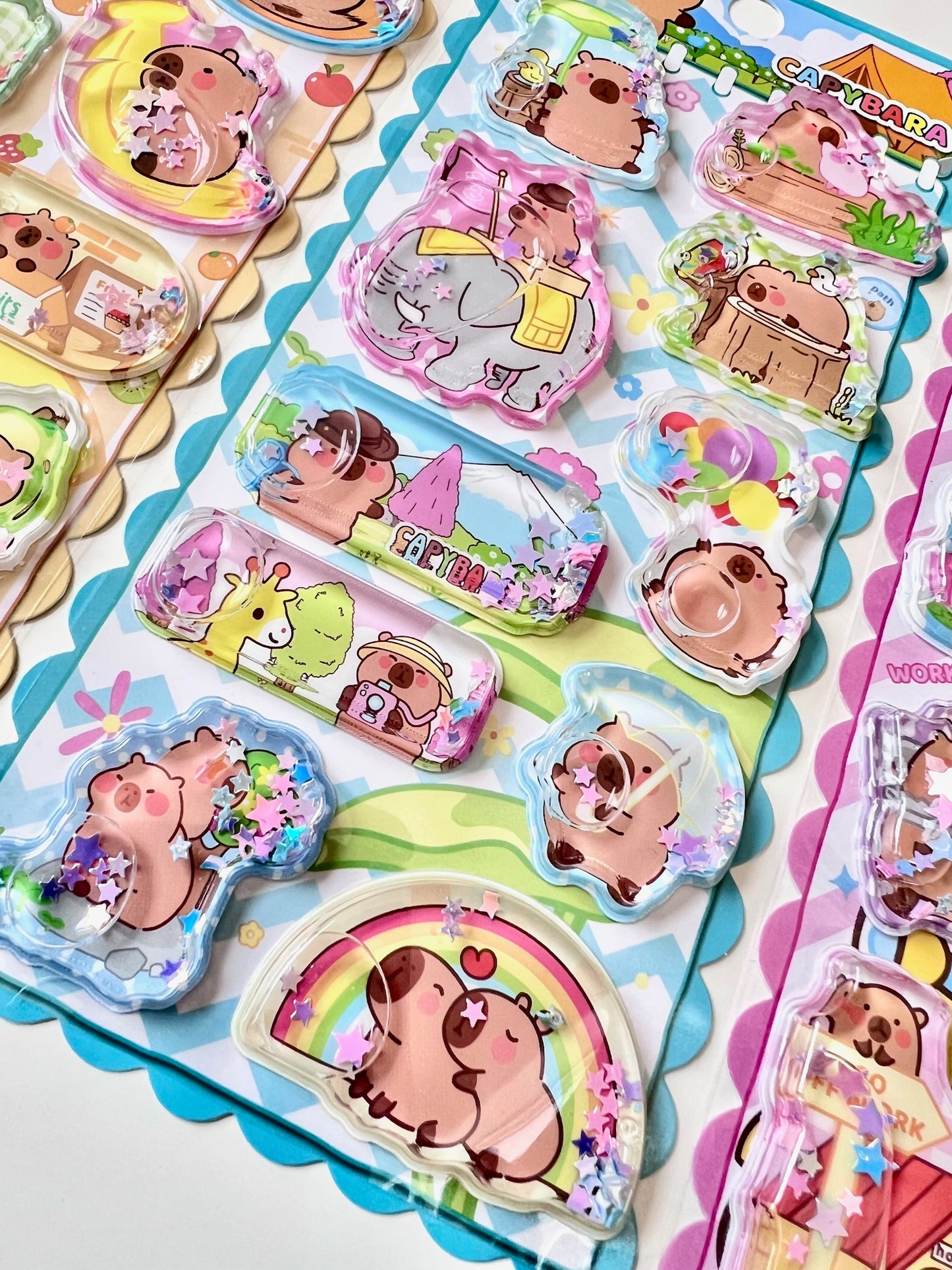 11093 Capybara Water Stickers-12