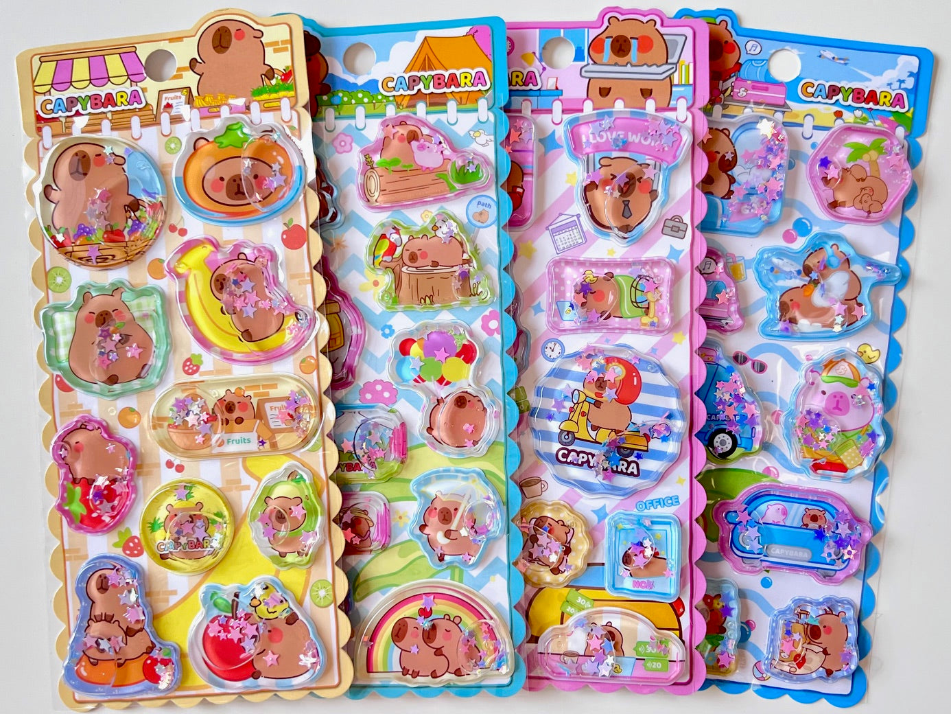 11093 Capybara Water Stickers-12