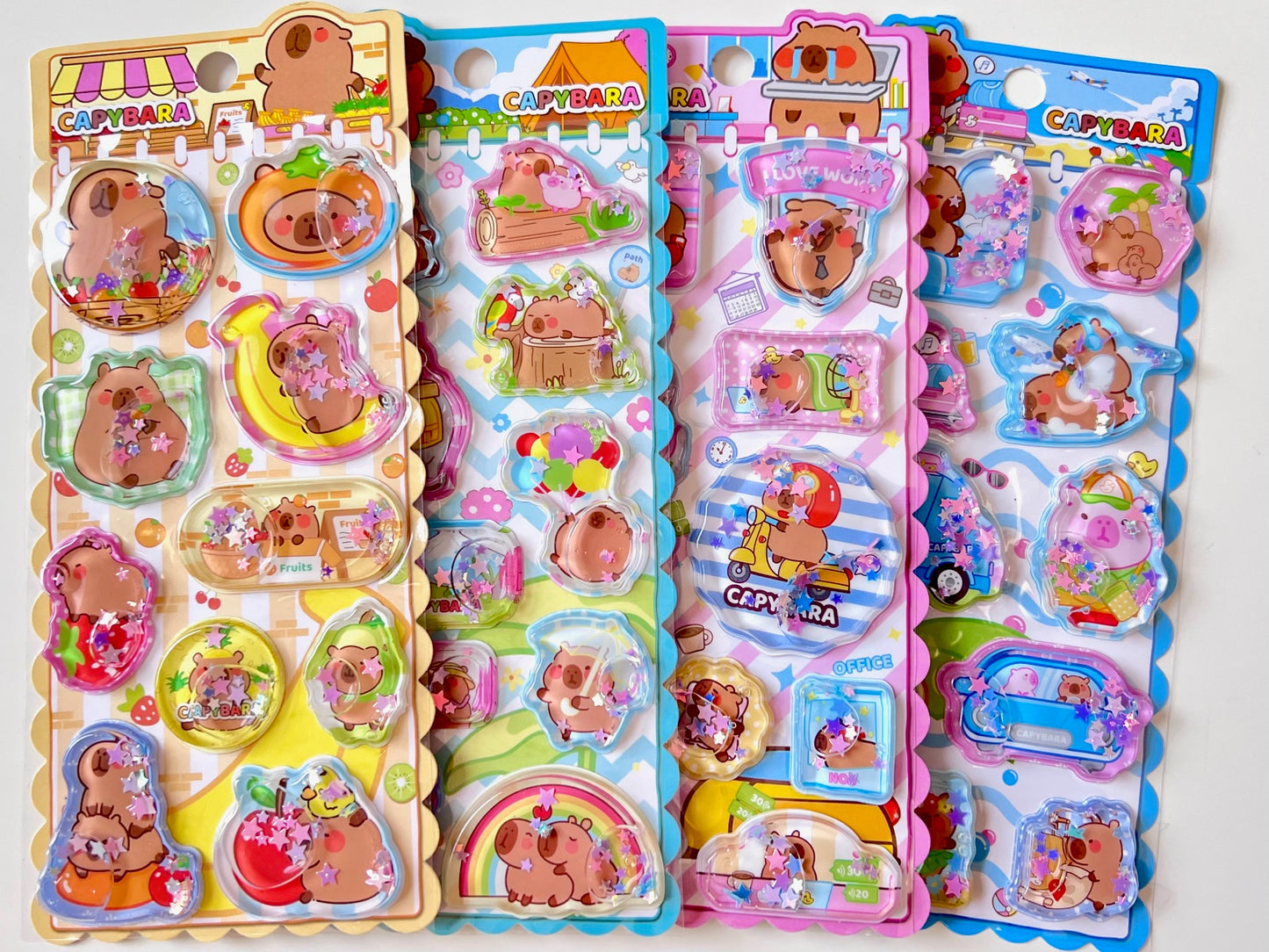 11093 Capybara Water Stickers-12